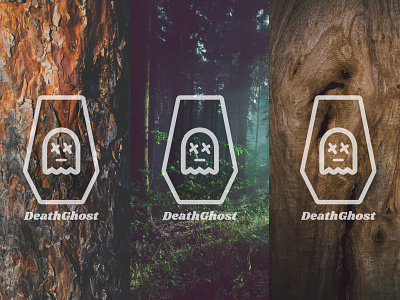 DeathGhost Branding branding design graphic illustration logo