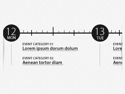 Event Calendar Timeline calendar timeline web