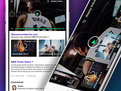 Verizon Go90 Integration app application comments interface mobile sports video