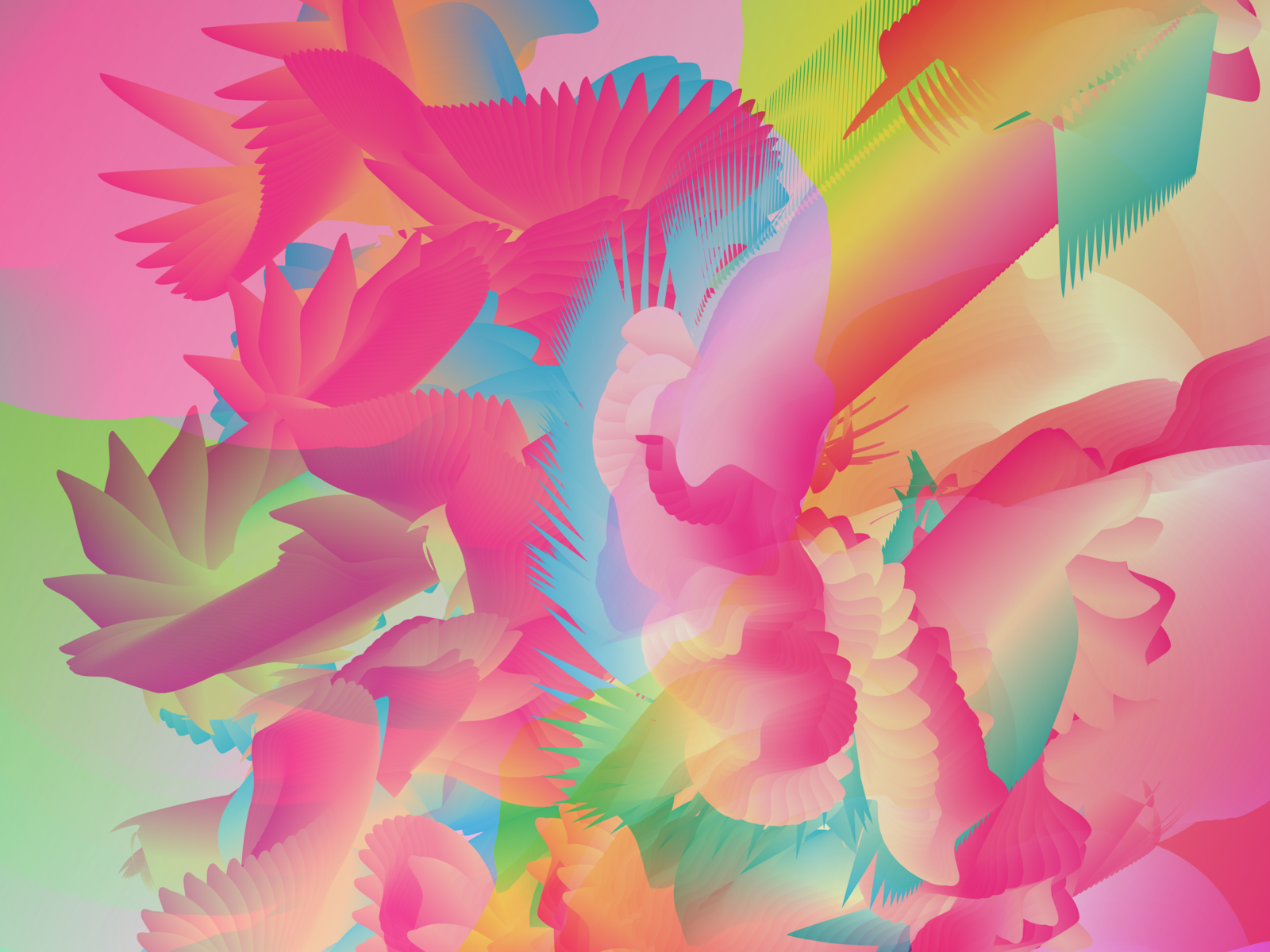 If my chaotic mind was a canvas by Aya Zahra on Dribbble