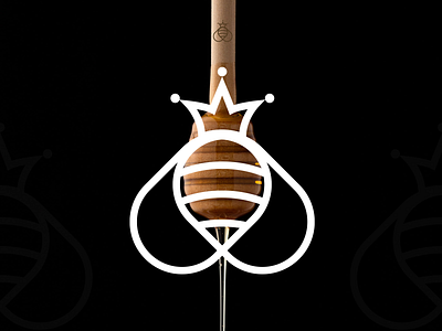 Bee Crown branding design logo logo design