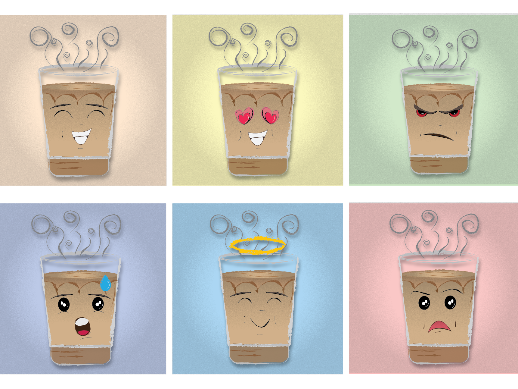 Tea Emoji Illustration by Neha John Thoppil on Dribbble