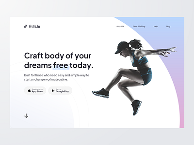 Fitness Landing Page