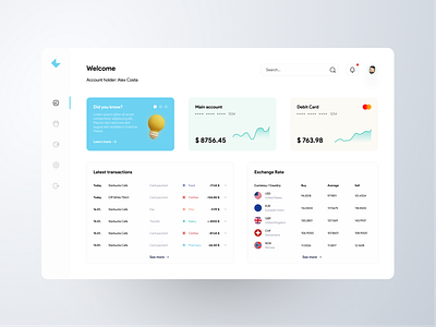 Dashboard Page UI