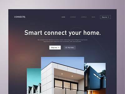 Smart connect landing page