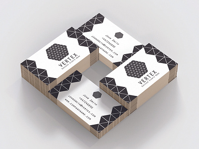 VERTEX Business Card + Logo