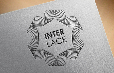 INTERLACE Logo Design brand branding business corporate design easy to use elegant graphic design identity logo logo design template vector