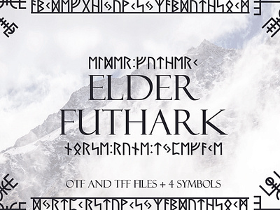 Elder Futhark Typeface