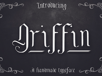 Griffin, a blackletter typeface