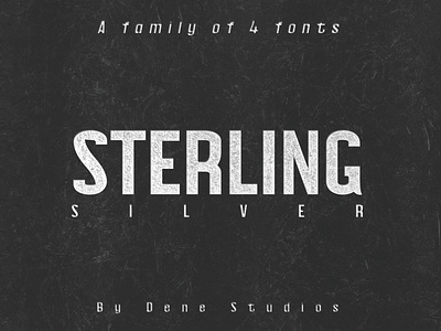 STERLING: A Powerful Sans Serif design easy to use font font awesome font design font family fonts graphic design modern modernism powerful strong typeface typeface design typeface designer typeface. lettering typefaces