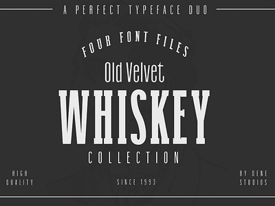 OLD VELVET: A Font Duo Collection