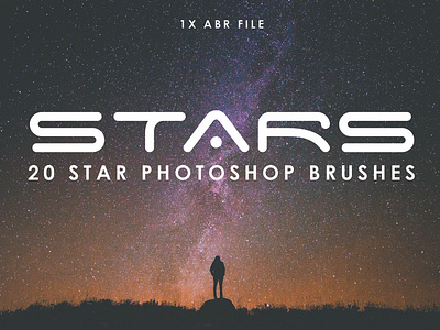 20 Star Photoshop Brushes