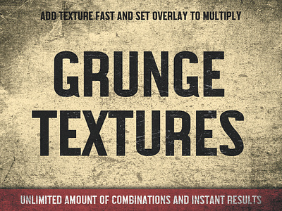 Grunge Photoshop Texture Pack