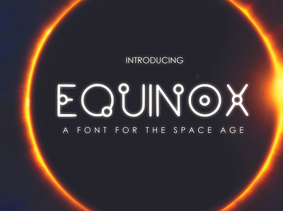 EQUINOX - A Font for the Space Age font font awesome font design fonts futura future futurism futuristic futuristic font futuristic typeface space space age symbolic symbols typeface typeface design typeface designer typeface. lettering typefaces universe