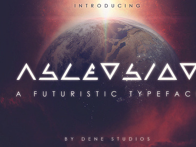 ASCENSION - A Futuristic Typeface