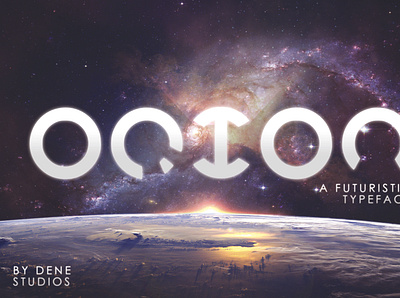 ORION - A Futuristic Typeface alien circle circle design circle font circles design font future futuristic futuristic font futuristic typeface modern sci fi space typeface