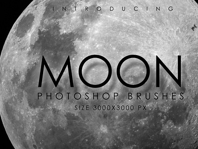 32 Planetary Moon Brushes