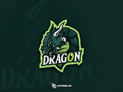 Dragon Mascot Logo