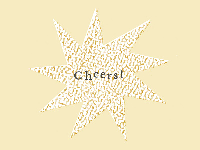 Cheers to 2022 color design new years texture typography vector