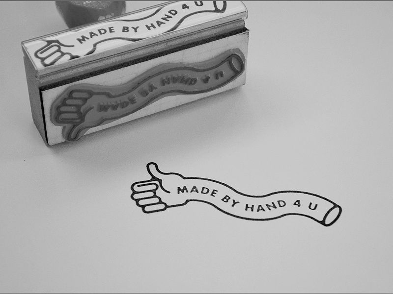 Made By Hand Stamp by Hayden Davis on Dribbble