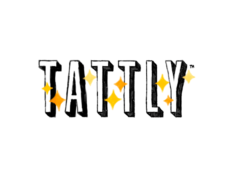 Tattly Logo Edit animation gif lettering logo sketch tattly