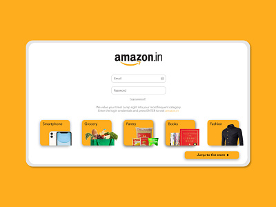 amazon website reshuffle amazon layout online shopping quick rebound redesign ui website websites