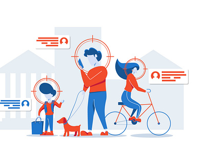 1/n Target Market Profiling - Illustration for a Consultancy