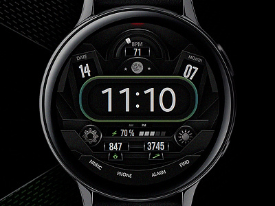 Dream 28 - Watch Face active classic design digital electronics galaxtwatch galaxy watch gears3 graphic design illustration samsung screen smart smartwatch tech technology watch watchface wearable wearable tech