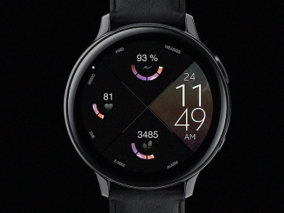 Dream 36 - Watch Face active classic design digital electronics galaxtwatch galaxy watch gears3 graphic design illustration samsung screen smart smartwatch tech technology watch watchface wearable wearable tech