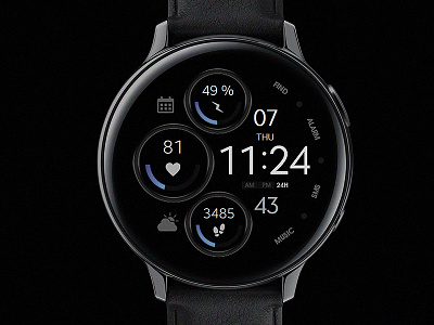 Black - Watch Face