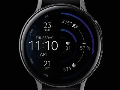 Dream 38 - Watch Face active classic design digital electronics galaxtwatch galaxy watch gears3 graphic design illustration samsung screen smart smartwatch tech technology watch watchface wearable wearable tech