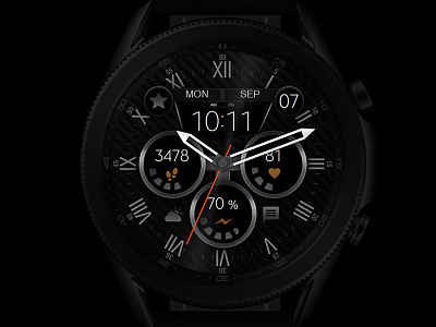 Metal - Watch Face active classic design digital electronics galaxy watch galaxywatch graphic design illustration metal samsung smart smartwatch sport tech technology watch watchface wearable