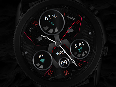 Dream 54 - Watch Face active design digital electronics galaxy watch galaxywatch graphic design illustration samsung smart smartwatch sport tech technology watch watch face watchface wearable