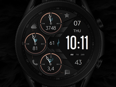 Digital Watch Face