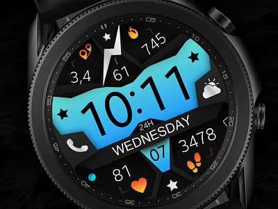 Sporty Watch Face galaxywatch3 sport