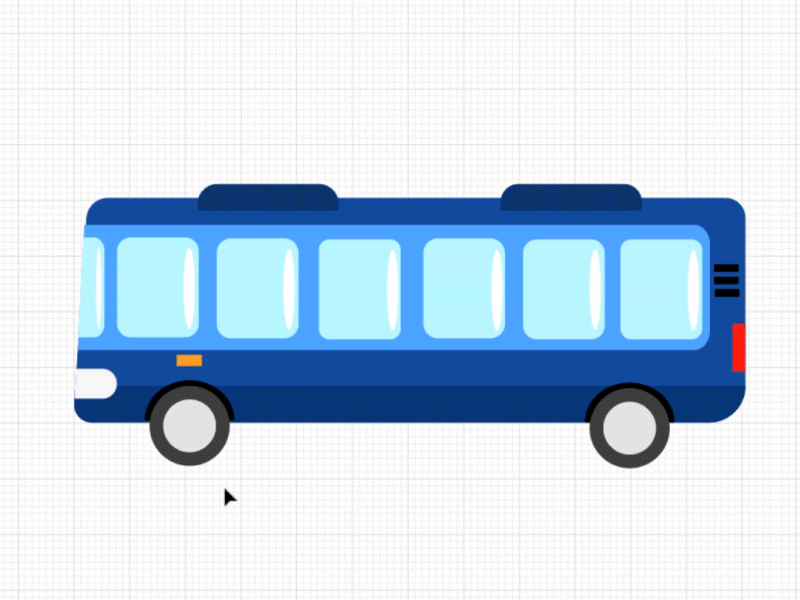 The Bus bus flat bus illustrator tutorial bus vector cartoon bus flat desagn tutorial graphic tutorial illustrator turorial vehicle illustrator tutorial