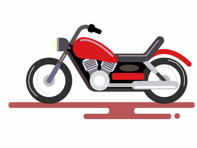 Ghost Rider - Flat Design Motorcycle flat desagn tutorial graphic tutorial illustrator turorial moto illustrator motorbike illustrator motorcycle flat motorcycle illustrator tutorial motorcycle vector vehicle illustrator tutorial