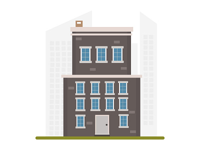 The Building building flat building illustrator tutorial building vector edificio illustrator tutorial flat design tutorial graphic tutorial house illustrator illustrator tutorial