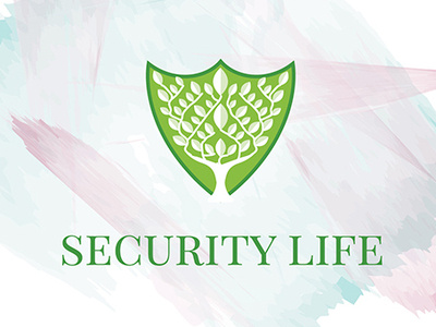 Security Life Logo security life logo security logo shield logo tree logo