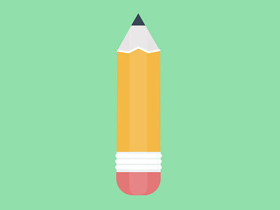 Pencil flat design tutorial graphic tutorial illustrator tutorial lapiz illustrator pencil flat pencil illustrator tutorial pencil vector school illustrator tutorial