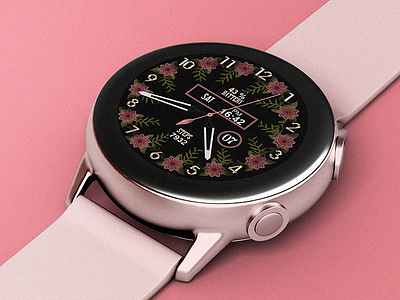 Garden - Watch Face active classic design galaxy watch gears3 graphic design samsung smartwatch technology watch watchface wearable wearable tech