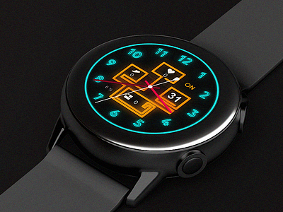 Neon - Watch Face active classic design galaxy watch gears3 graphic design samsung smartwatch technology watch watchface wearable wearable tech