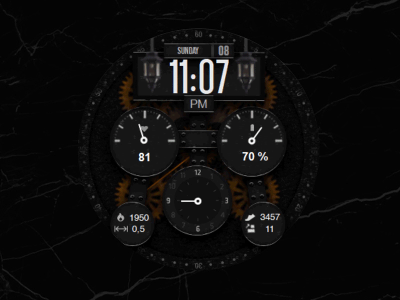 Synergy - Watch Face active classic design galaxy watch gears3 graphic design samsung smartwatch technology watch watchface wearable wearable tech