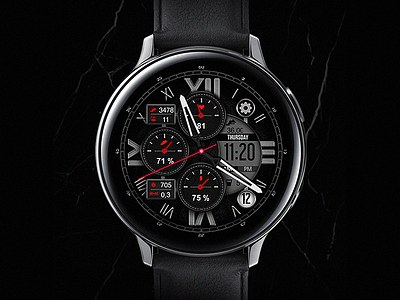 Major - Watch Face active classic design galaxy watch gears3 graphic design samsung smartwatch technology watch watchface wearable wearable tech
