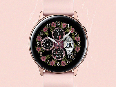 Victory - Watch Face active classic design digital electronics flower galaxtwatch galaxy watch gears3 graphic design illustration samsung screen smart smartwatch tech technology watch watchface wearable