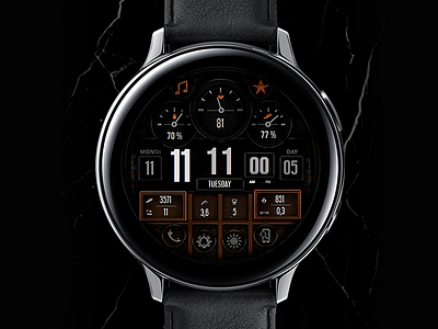 Everything - Watch Face active classic design digital electronics galaxtwatch galaxy watch gears3 graphic design illustration samsung screen smart smartwatch tech technology watch watchface wearable wearable tech