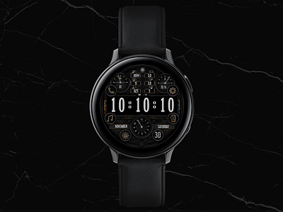 Info - Watch Face active classic design digital electronics galaxtwatch galaxy watch gears3 graphic design illustration samsung screen smart smartwatch tech technology watch watchface wearable wearable tech