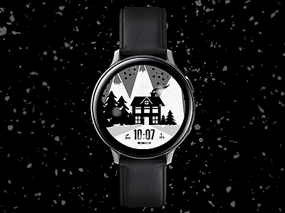 Mountains - Watch Face