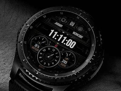 Dream 09 - Watch Face active classic design digital electronics galaxtwatch galaxy watch gears3 graphic design illustration samsung screen smart smartwatch tech technology watch watchface wearable wearable tech