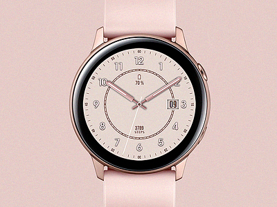 Rose Gold - Watch Face